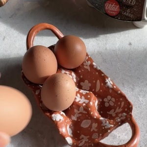 DIY Clay Egg Tray